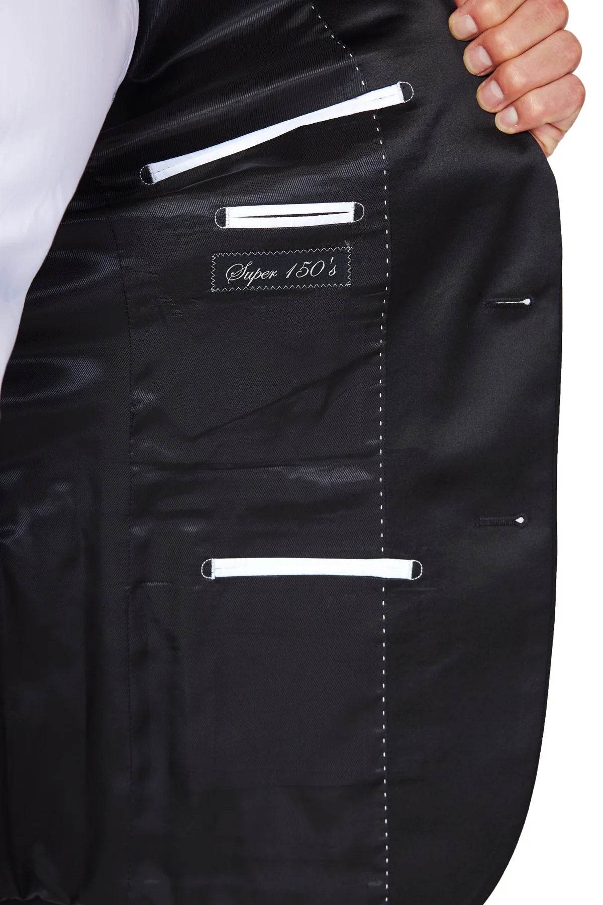 Notch Lapel Tuxedo – Premium Super 150’s, Modern or Slim Fit