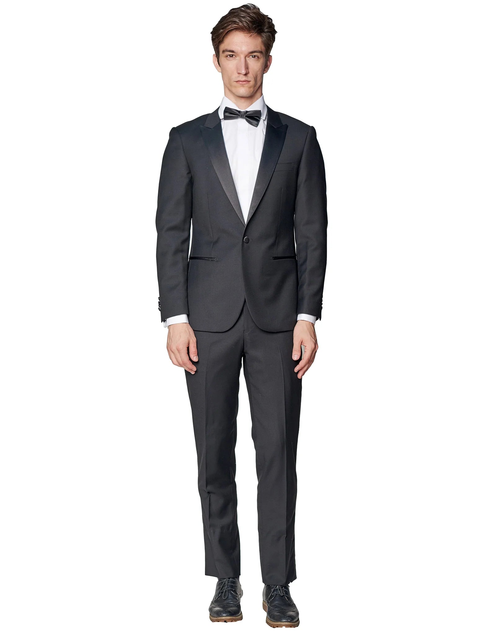 Peak Lapel Tuxedo – Premium Super 150’s, Modern or Slim Fit