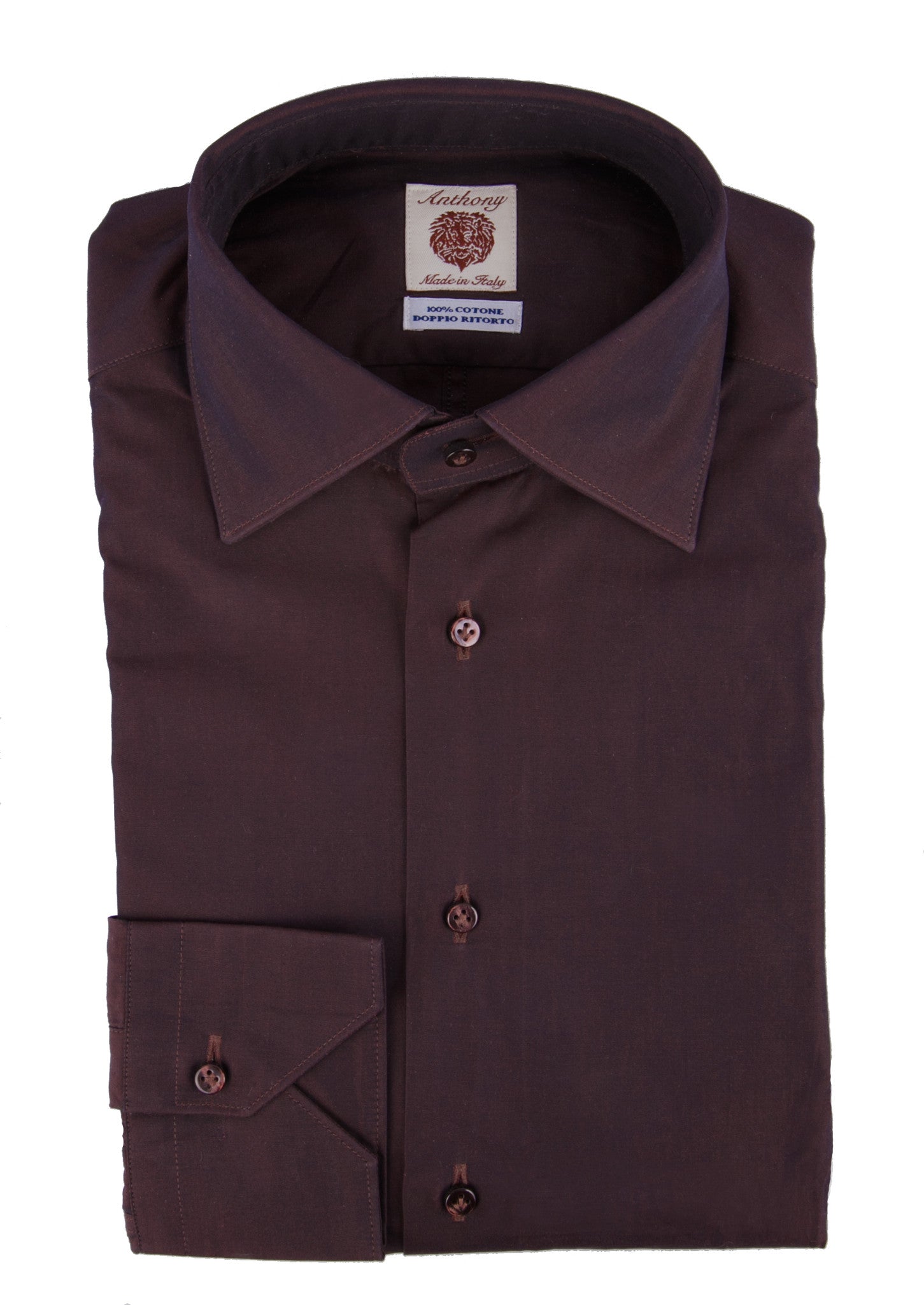 Solid Iridescent Cotton Shirt