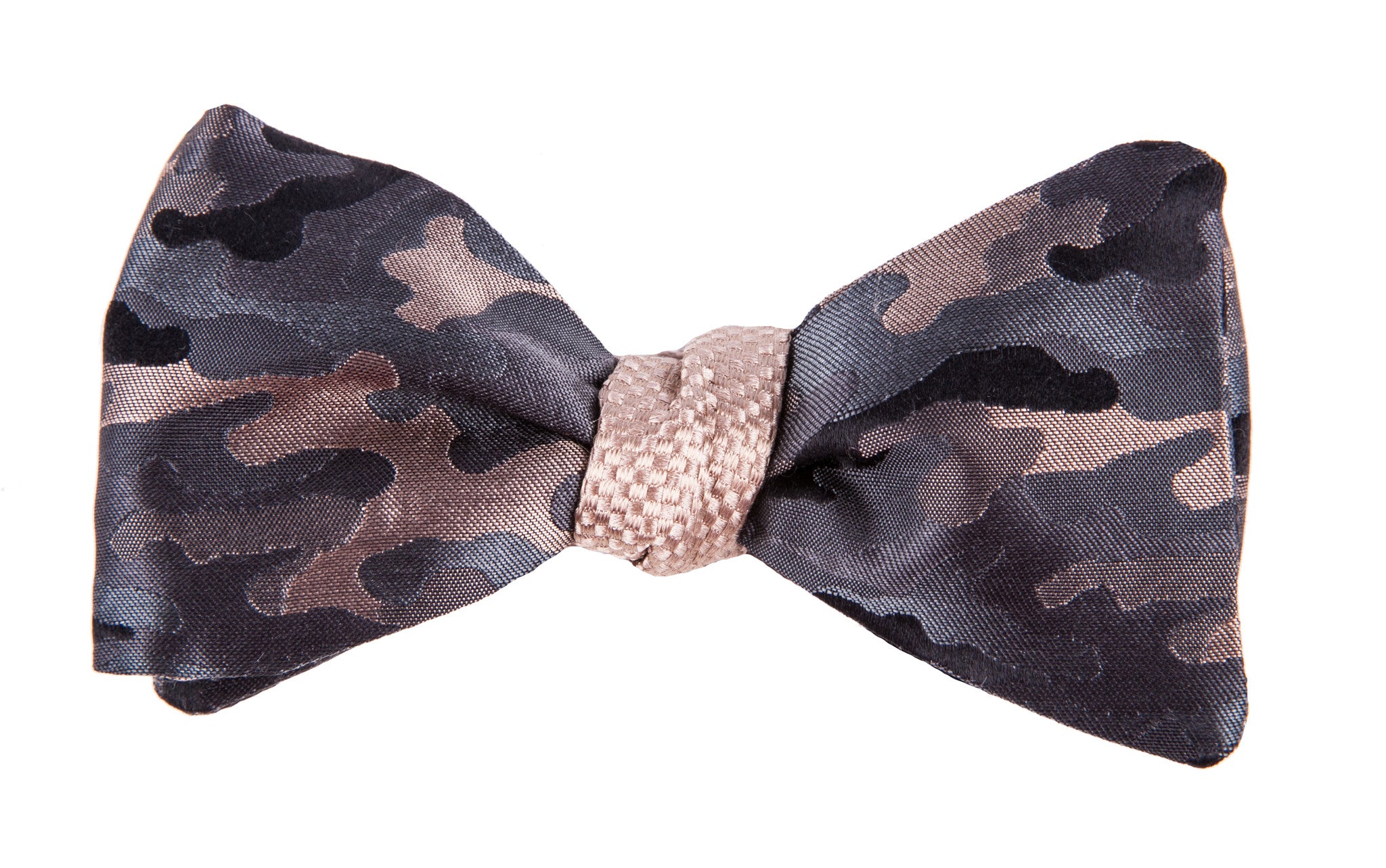 Camouflage Printed Bow Tie